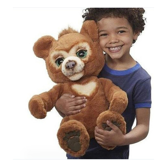 Muñeco De Pelucia Interactivo Con Forma De Oso Curioso De Br Color 1