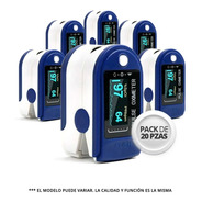 Oxímetro Profesional  Pulso Oxigenación Digital Pack 20 Pzas