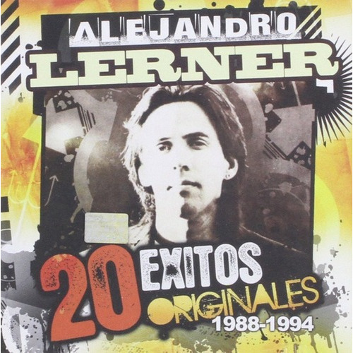Alejandro Lerner 20 Éxitos Originales - Cd Versión del álbum Estándar