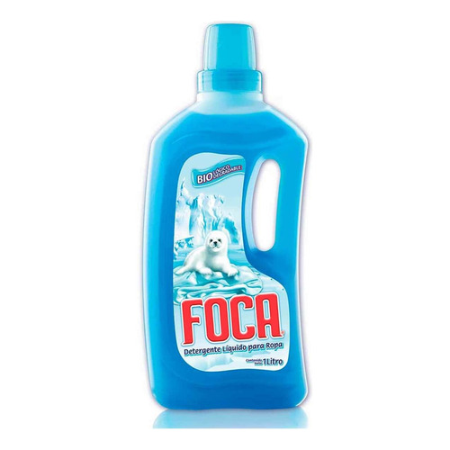 Detergente Líquido Foca Biodegradable 1l