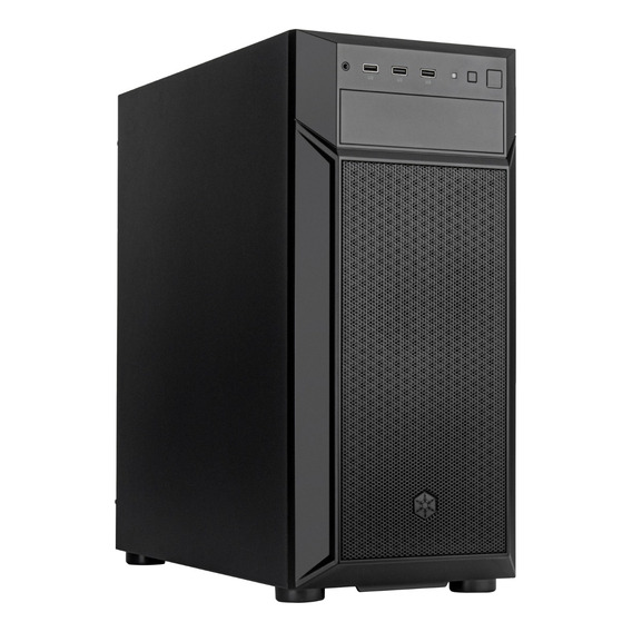 Gabinete Silverstone Fara 513 Mesh Frontal Bahia 5.25  