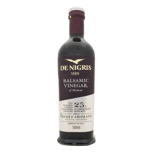 Vinagre Bálsamico De Nigris De Módena 500 Ml