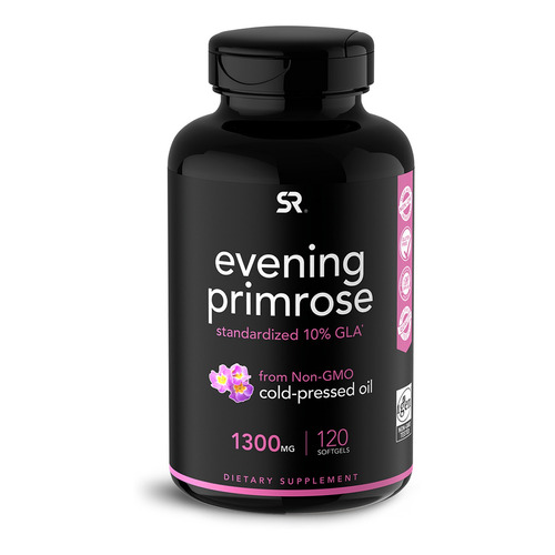 Sr Evening Primrose Oil Aceite Onagra 1300mg Acid Linolenico