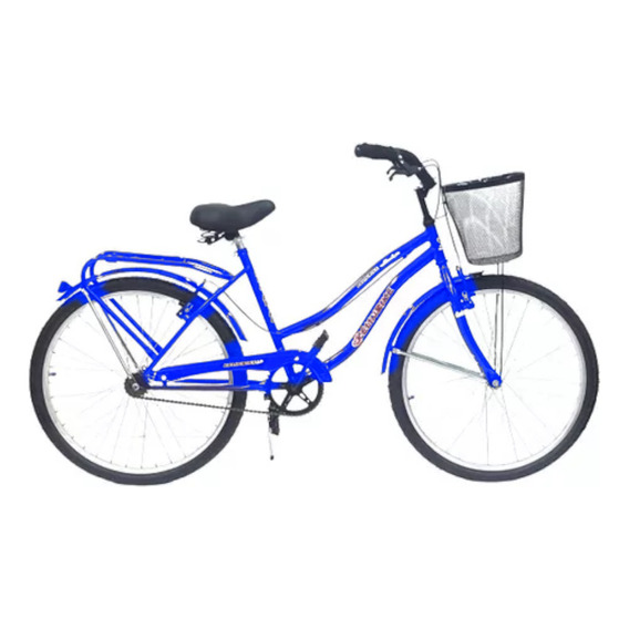 Bicicleta Kelinbike Playera Dama 26 Full Canasto Color Azul