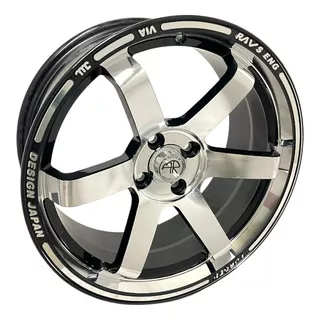 Kit 2 Rines 17x7 4-100 P/volkswagen Gol Saveiro Pointer Up