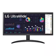 Monitor Gamer LG Ultrawide 26wq500 Lcd 25.7  Negro 100v/240v