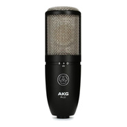 Microfone Akg P420 Condensador  Cardióide E Omnidirecional Preto