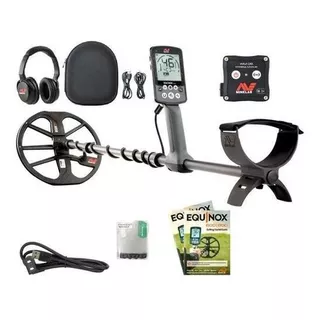 Detector De Metais Minelab Equinox 800 Cor Cinza-preto