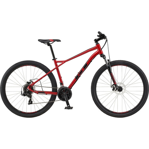 Mountain bike GT bicycles Outpost Sport  2022 R29 17" 21v frenos de disco mecánico color rojo