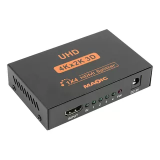 Spliter 1x4 Del Oem 4kx2k Hdmi Con 4 Puertos Para Xbox, Ps4