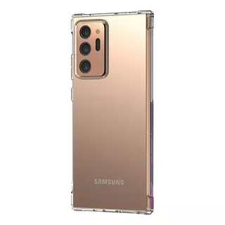 Carcasa Para Samsung Note 20 Transparente Reforzada