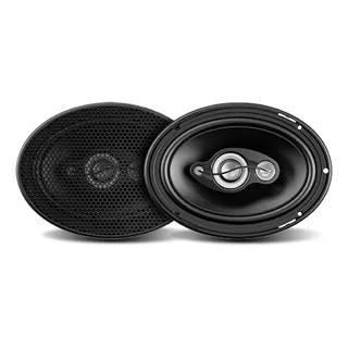 Kit Parlantes 6x9 Positron 60w Rms Cuatriaxial 3 Vías 