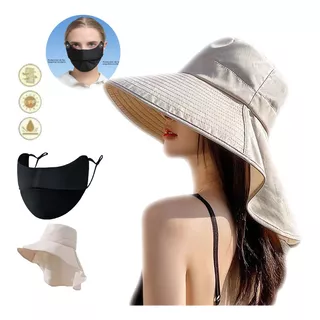  Sombrero Para Sol  Gorras Mujer Playa Visera  Protección Uv