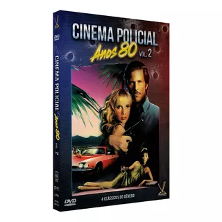 Dvd Cinema Policial: Anos 80 Vol. 2 / 4 Filmes - Lacrado