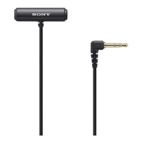 Micrófono Sony ECM-LV1 Dinámico Omnidireccional color negro