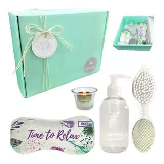 Set Caja Regalo Mujer Box Spa Zen Jazmín Kit Relax Aroma N46