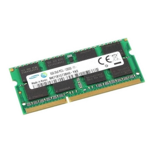 Memoria RAM color verde  8GB 1 Samsung M471B1G73BH0-YK0
