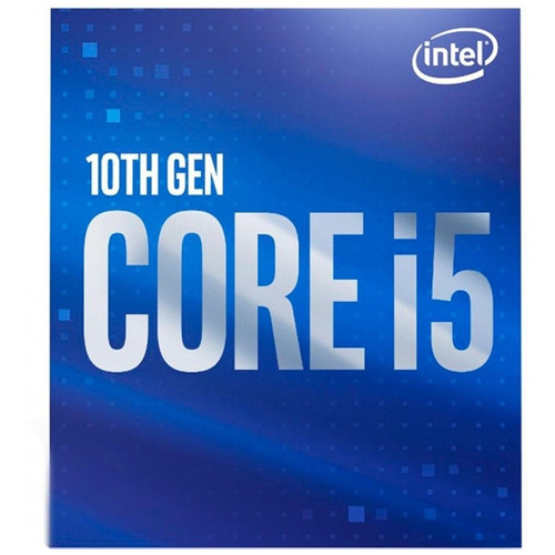 Processador gamer Intel Core i5-10400 BX8070110400  de 6 núcleos e  4.3GHz de frequência com gráfica integrada