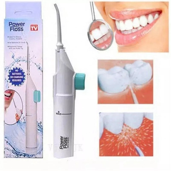 Power Floss Dental Limpieza Profunda Agua A Presión Tv