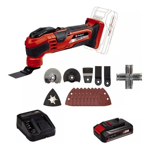 Multiherramienta Expert Einhell Varrito + Bateria Combo Kit