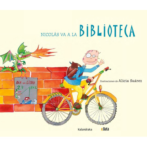 Nicolas Va A La Biblioteca (pictogramas Bata)