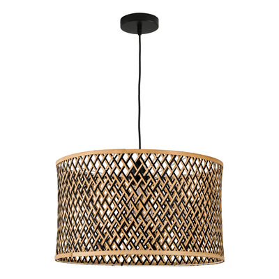 Colgante De Rattan 1×e27 Ø50×28cm Rb0150 Mks Natural