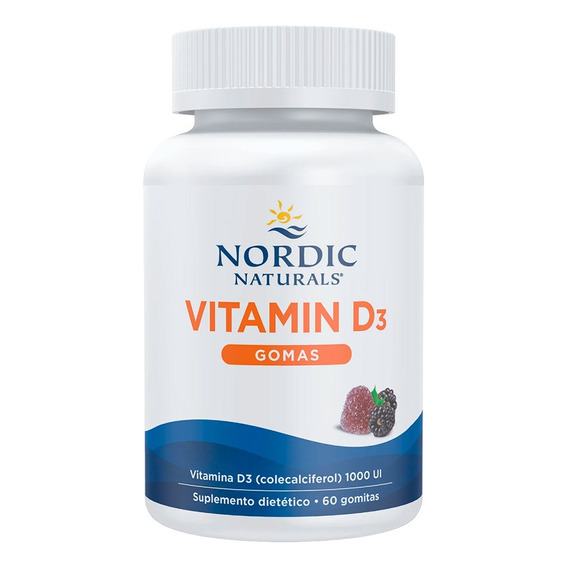 Vitamina D3 Nordic Naturals 60 Gomitas