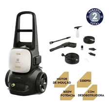 Lavadora motor de indução de Alta Pressão Electrolux Lava Jato Lava Car 2300PSI e Potencia 1650W com DESOBISTRUTORA e Aplicador de Detergente UPR2300