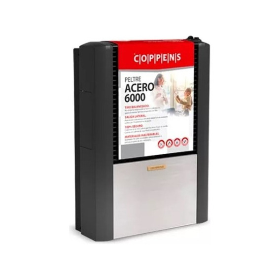 Calefactor Tb 4000 Coppens Peltre Acero C40bipam Izquierdo