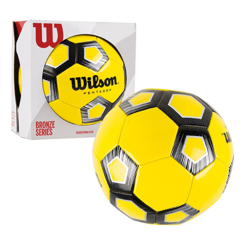 Soccer Ball, Size4 Wilson Penta Color Dorado