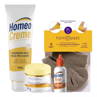 Kit Cremes Homeomag, Homeocreme, Meia Homeofeet E Homeofree