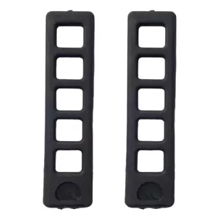 Presilhas Silicone Borracha Para Transbike Suporte Bike Par