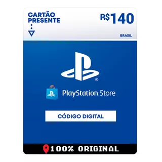 Gift Card Playstation Store 140 Reais Psn Plus Ps4 Ps5 Br