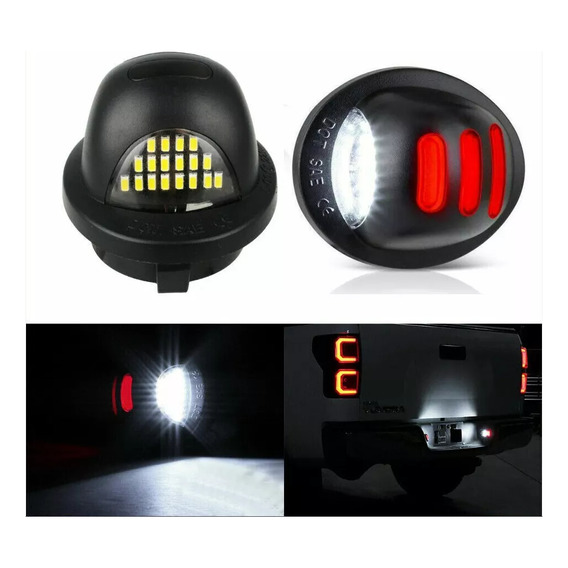 Luces De Matrícula Ledpara Ford F150-f350 1990-2014