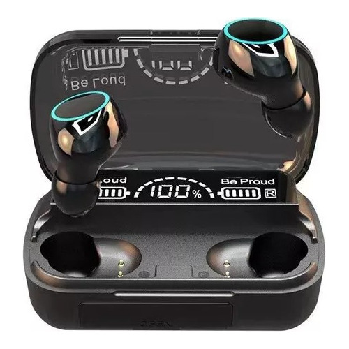 Auriculares inalámbricos Bluetooth Dual Ear Game M30 de Tws, color negro