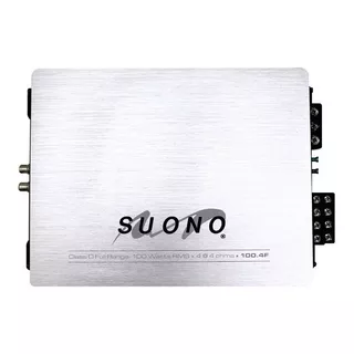 Amplificador Suono 100.4f 4 Canales, ¡¡pequeño Y Potente!!!