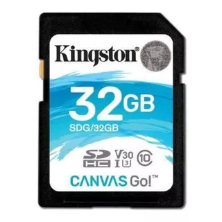 Tarjeta De Memoria Kingston Sdg  Canvas Go! 32gb