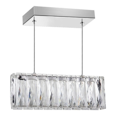 Lampara Colgante Ice Bar Cairel 7 Luces Apto Led Moderno Pal
