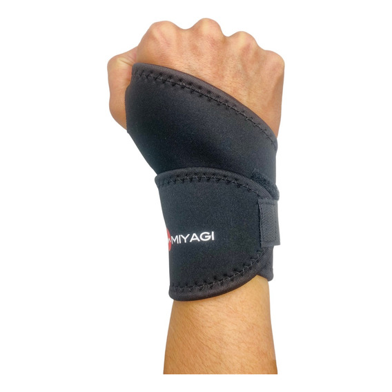 Muñequera Deportiva Miyagi Ortopédica Ajustable Neopre M6108