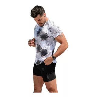 Remera Deportiva Hombre Lycra Sublimada Urban Luxury 