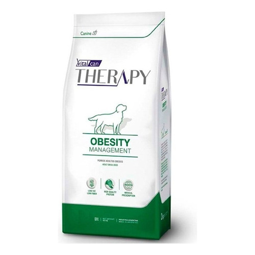 Alimento Vitalcan Therapy Obesity Management para perro adulto sabor mix en bolsa de 2kg