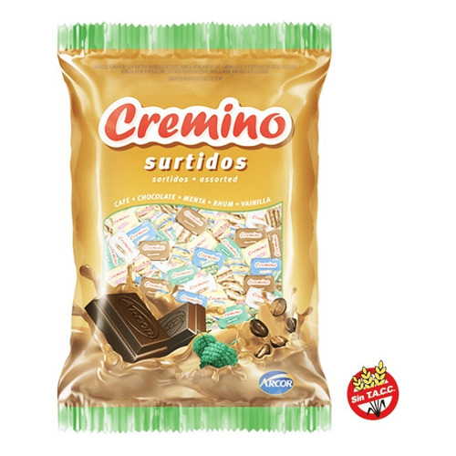 Caramelos Cremino Surtidos 940gr