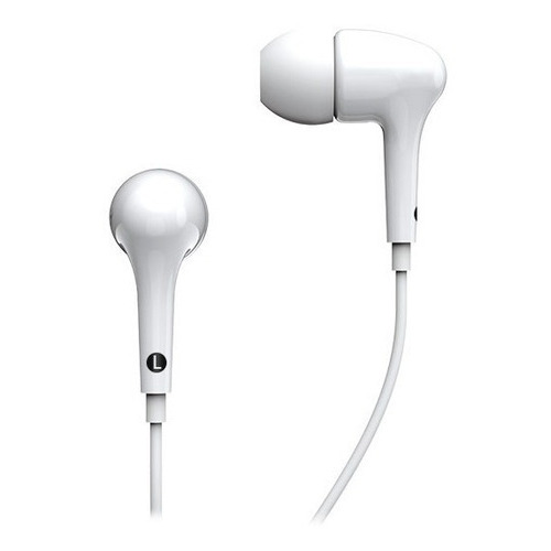 Auricular Genius Ghp 206 In Ear Mini Plug 3,5 Blanco