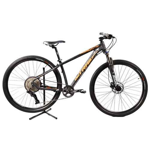 Mountain bike Fire Bird On Trail R29 frenos de disco hidráulico cambios LTWOO color negro/naranja  