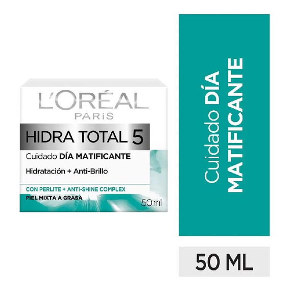 Crema Matificante L´oréal Paris Hidra Total 5 X 50ml