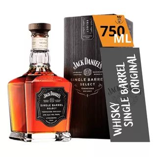Jack Daniel's Single Barrel Whisky 750ml Com Caixa E Selo
