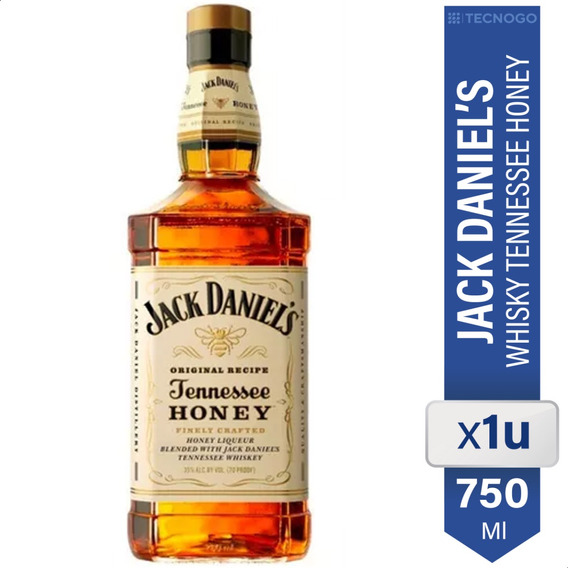 Whisky Jack Daniels Tennesse Honey Licor Miel - 01almacen