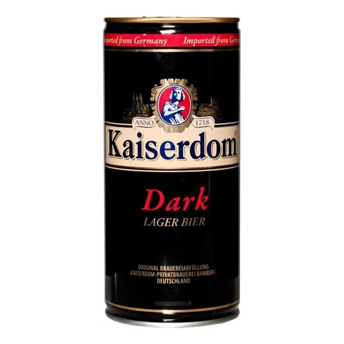 Cerveza Kaiserdom Lata 1000 ml Dark