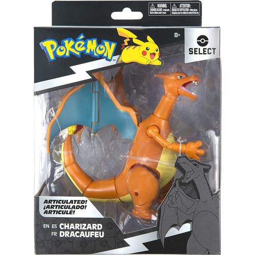 Muñeco Pokemon Battle Charizard Deluxe Action - Original