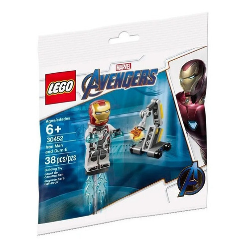 Lego® Bolsa Avengers Iron Man And Dum E 30452